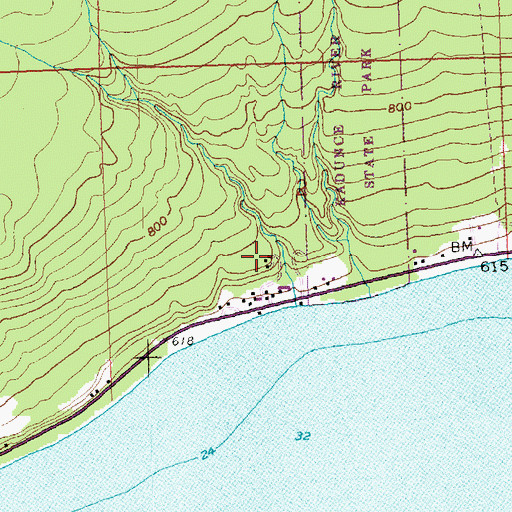 Topographic Map of Covill, MN