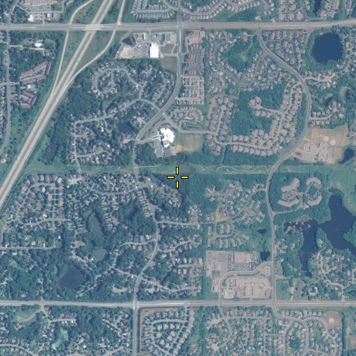 Aerial/Satellite Image of Downing Park, MN
