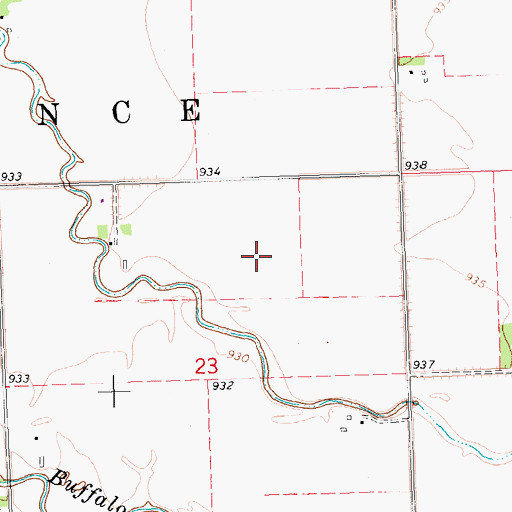 Topographic Map of Wagner Farm Airport (historical), MN