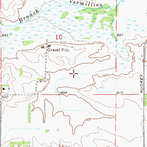 Topographic Map of Lucht Field, MN