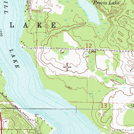 Topographic Map of Reco Field (historical), MN
