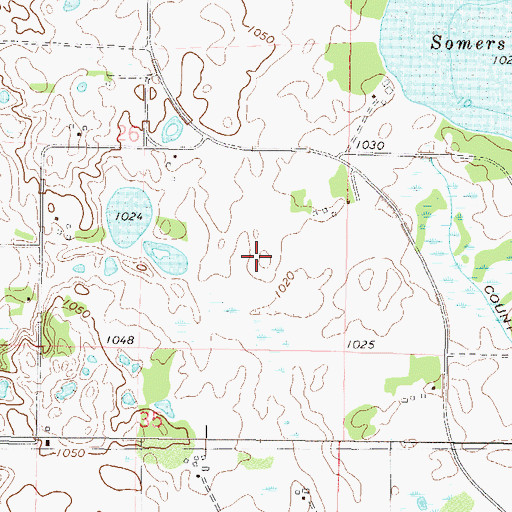 Topographic Map of Mavencamp Airport (historical), MN