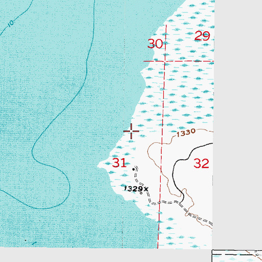 Topographic Map of Mesabi Range, MN