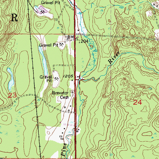 Topographic Map of Dutch Slough, MN