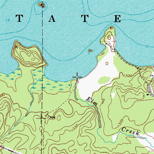 Topographic Map of Elm Creek, MN