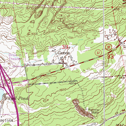 Topographic Map of Genoa, MN