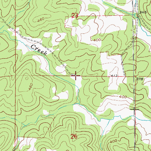 Topographic Map of Simco (historical), AR