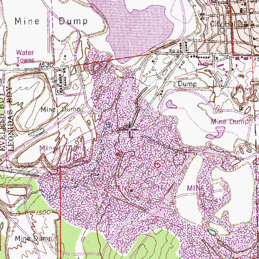 Topographic Map of Snowden, MN
