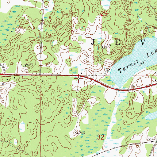 Topographic Map of Aitkin County, MN