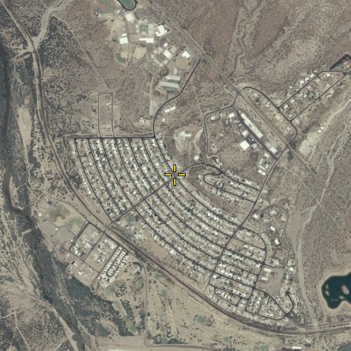 Aerial/Satellite Image of Kearny, AZ