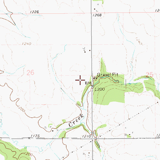 Topographic Map of KRCH-FM (Rochester), MN
