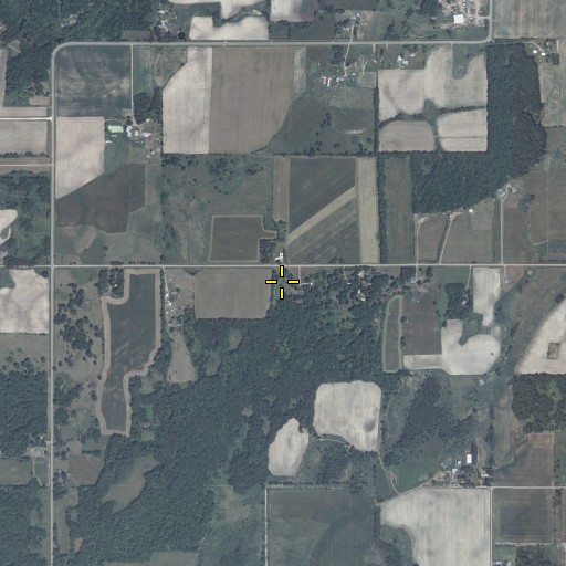 Aerial/Satellite Image of Township of Brunswick, MN