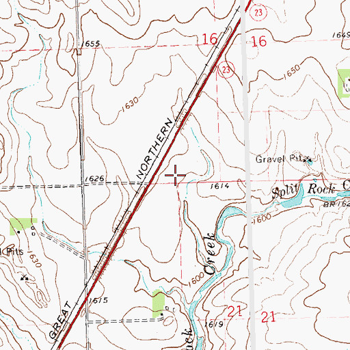 Topographic Map of Township of Eden, MN