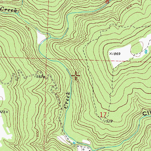 Topographic Map of Township of Mulberry (historical), AR
