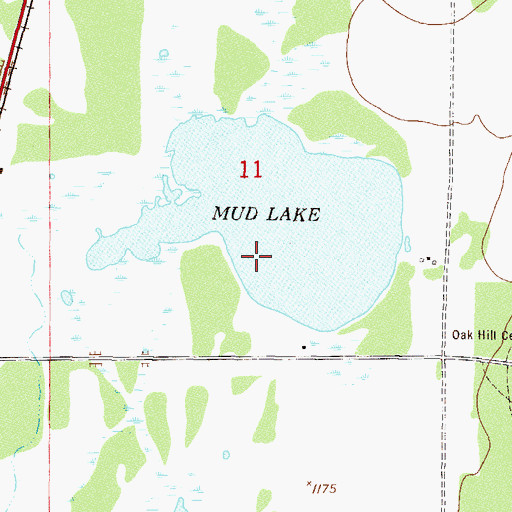 Topographic Map of Township of Fort Ripley, MN