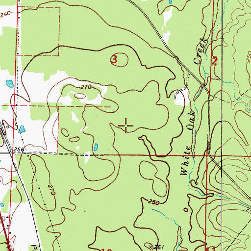 Topographic Map of Township of Missouri (historical), AR