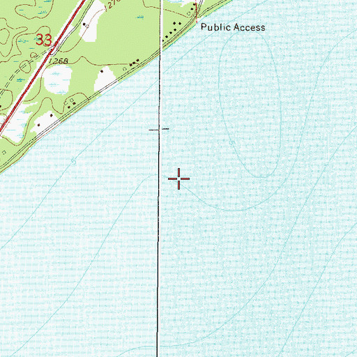 Topographic Map of Township of Hazelton, MN