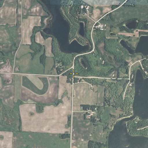 Aerial/Satellite Image of Township of Holmes City, MN