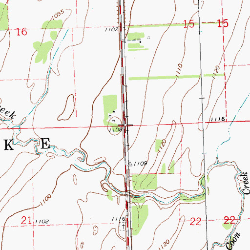 Topographic Map of Township of Home Lake, MN
