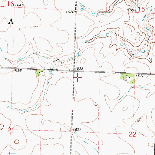 Topographic Map of Township of Iona, MN