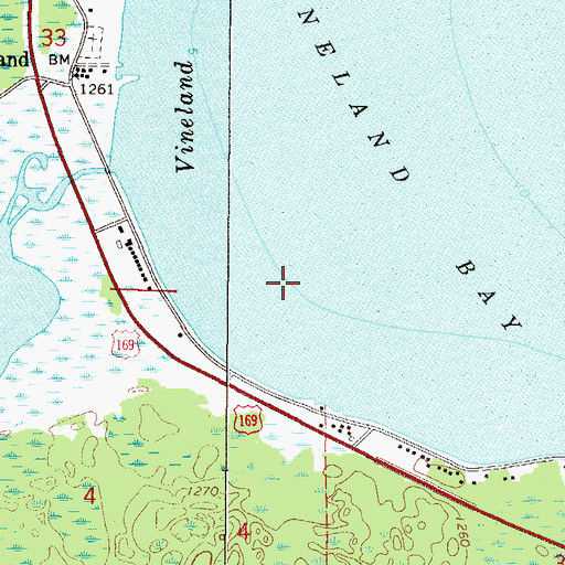 Topographic Map of Township of Kathio, MN