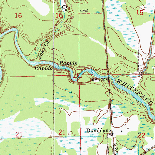 Topographic Map of Township of Kelsey, MN