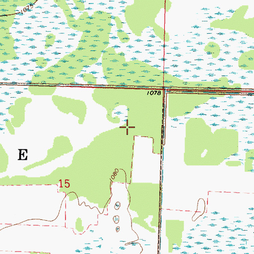 Topographic Map of Township of Lake, MN