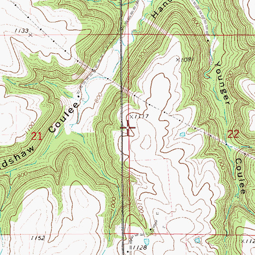 Topographic Map of Township of Lake, MN
