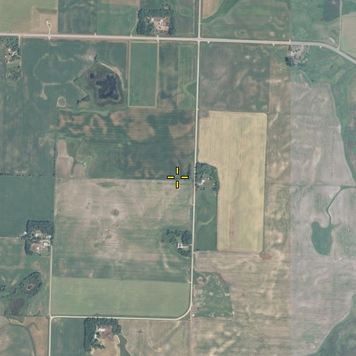 Aerial/Satellite Image of Township of Leven, MN