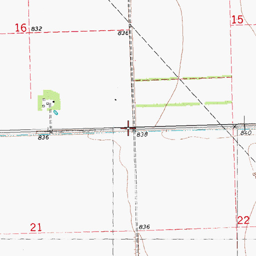 Topographic Map of Township of Sinnott, MN