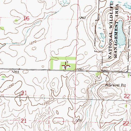 Topographic Map of Township of White Bear Lake, MN
