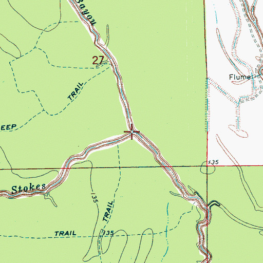 Topographic Map of Belman Bayou, MS