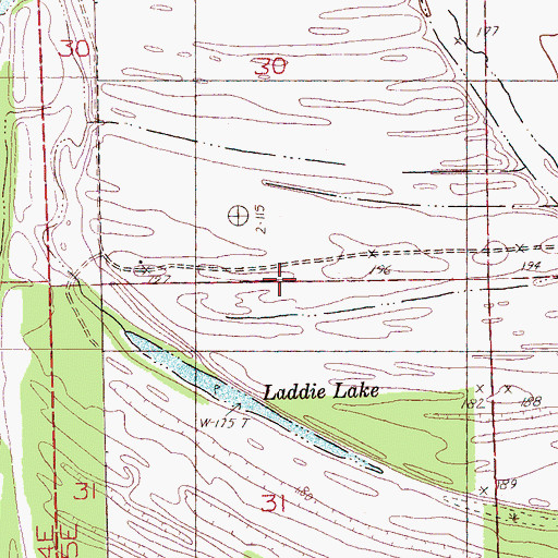 Topographic Map of Township of Hardy, AR