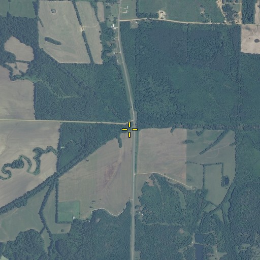 Aerial/Satellite Image of Chewawah Creek, MS