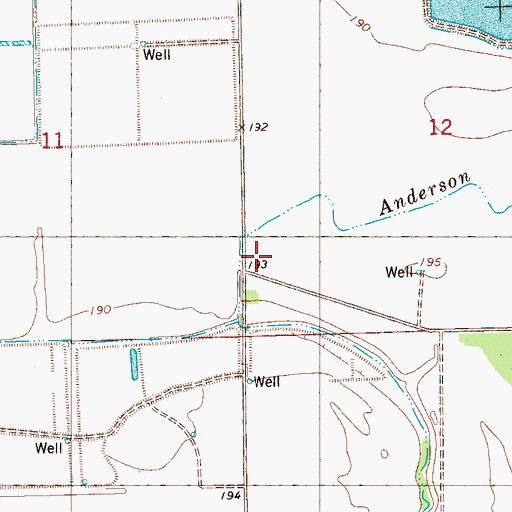 Topographic Map of Coleman School, MS