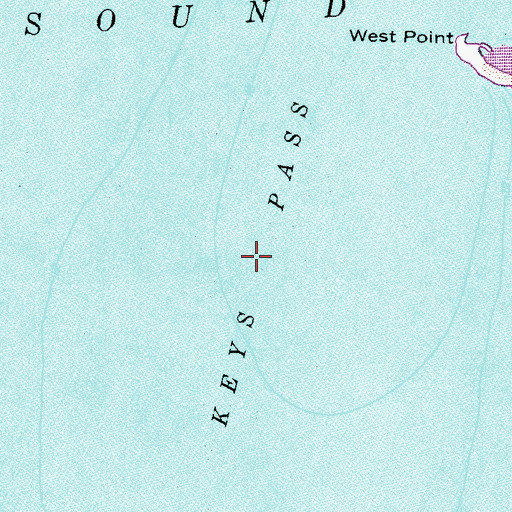 Topographic Map of Dog Keys Pass, MS