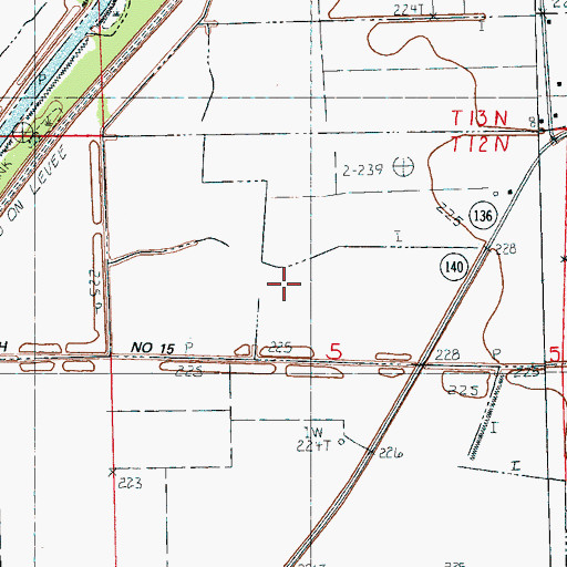 Topographic Map of Studhorse Cutoff (historical), AR