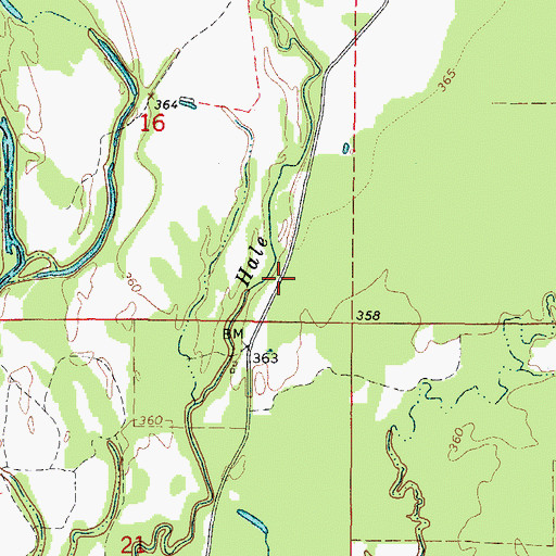 Topographic Map of Holly Grove School (historical), AR