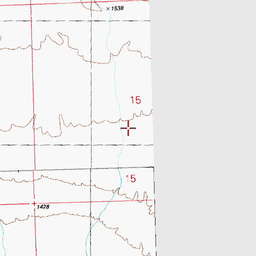 Topographic Map of Kofa Game Range, AZ