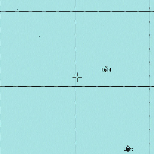 Topographic Map of Pascagoula Channel, MS