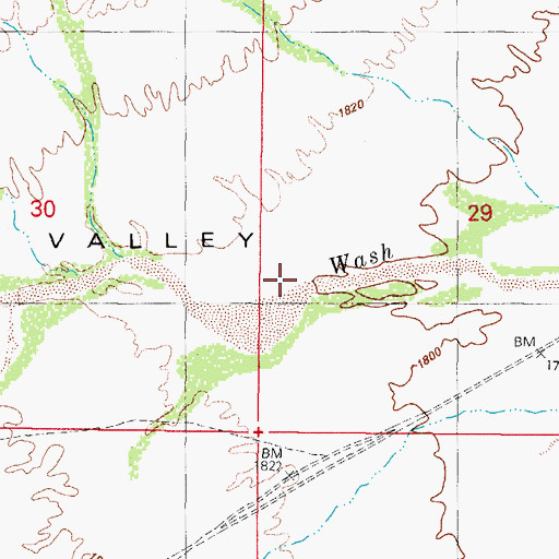 Topographic Map of Kohatk Valley, AZ