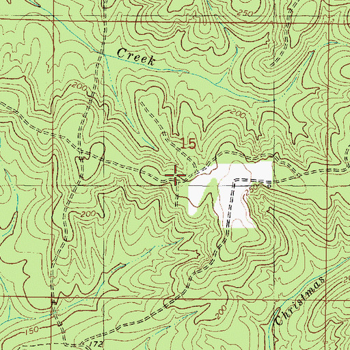 Topographic Map of Stalworth Camp, MS