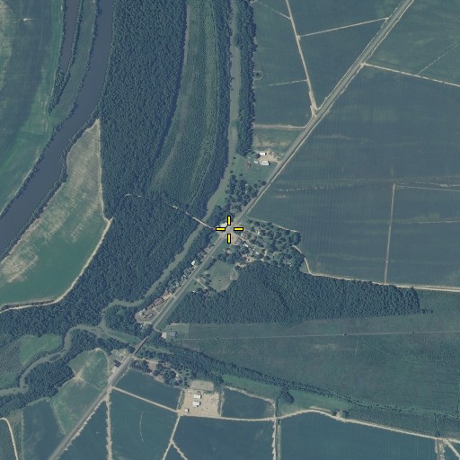 Aerial/Satellite Image of Swiftown, MS