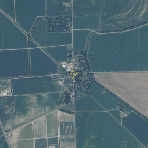 Aerial/Satellite Image of Winterville, MS