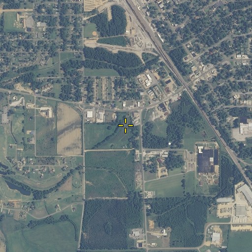 Aerial/Satellite Image of WAFM-FM (Amory), MS