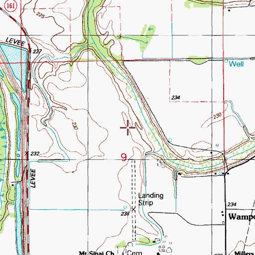 Topographic Map of Township of Eagle (historical), AR