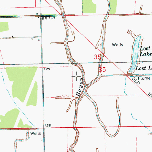 Topographic Map of Mike Litton Catfish Ponds Dam, MS