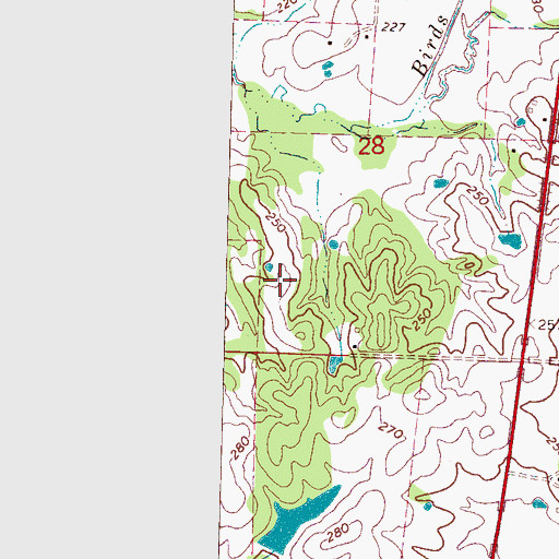 Topographic Map of Herrods Box (historical), MS