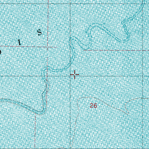 Topographic Map of Eaton (historical), MS