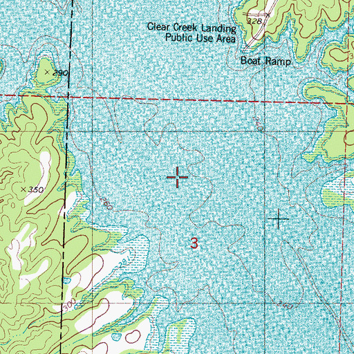 Topographic Map of Haleys Chapel (historical), MS